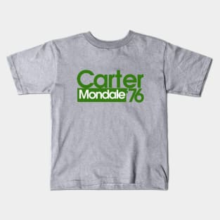 Jimmy Carter Mondale 76 Election Kids T-Shirt